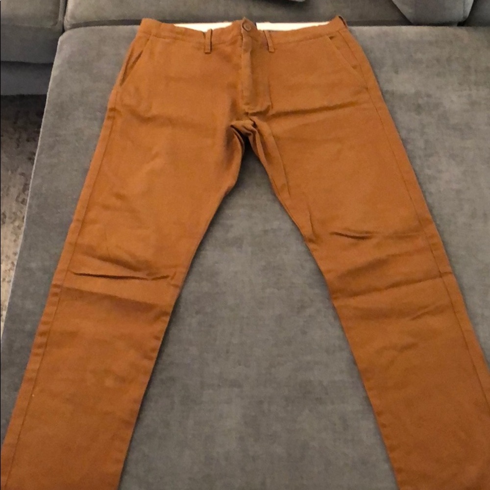 J Crew Rust Chino Pant